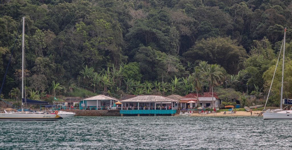 Bar do Luiz Rosa - Praia das Flechas -  Ilha da Gipoia - Angra dos Reis.
