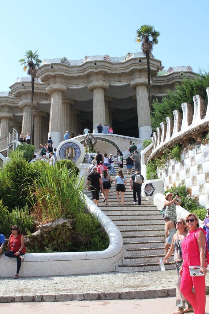 Escadaria do Dragão Parque Güell Barcelona