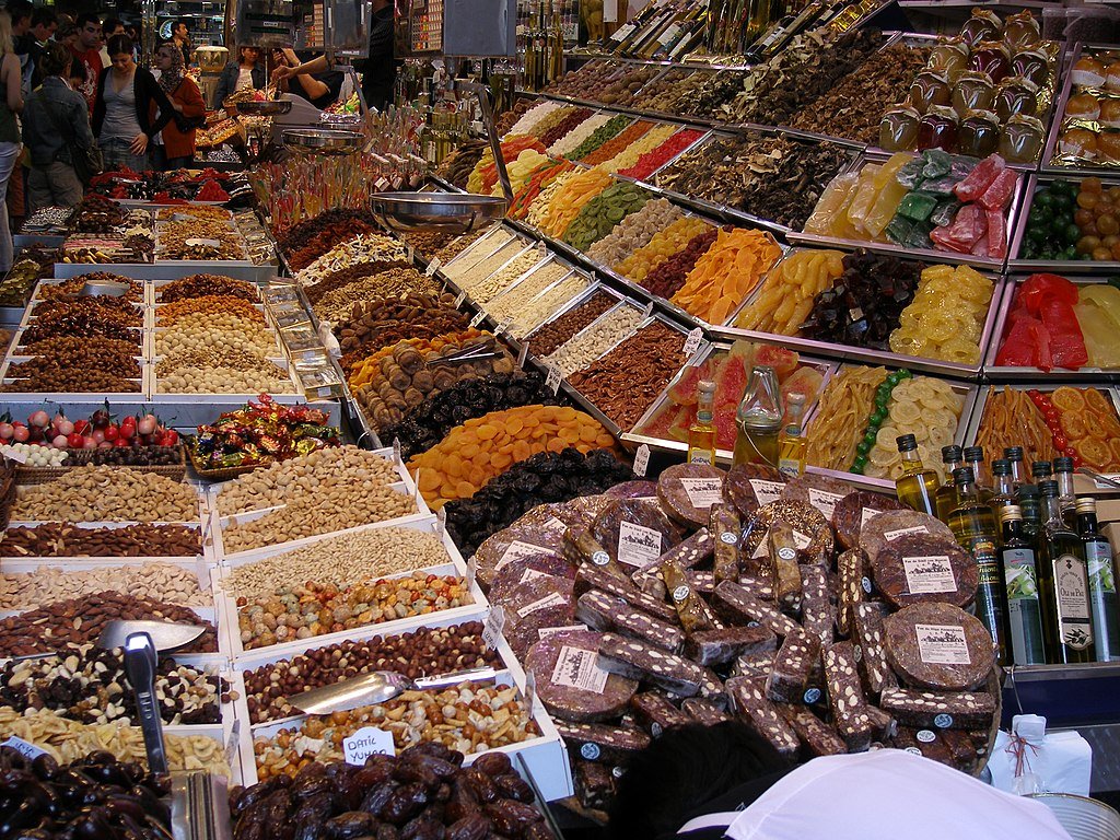 Mercado La Boqueria Barcelona