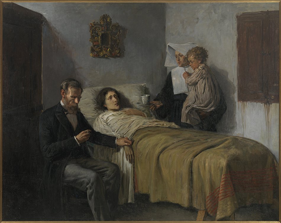 Ciência e Caridade _ Pablo Picasso - Museu Picasso Barcelona