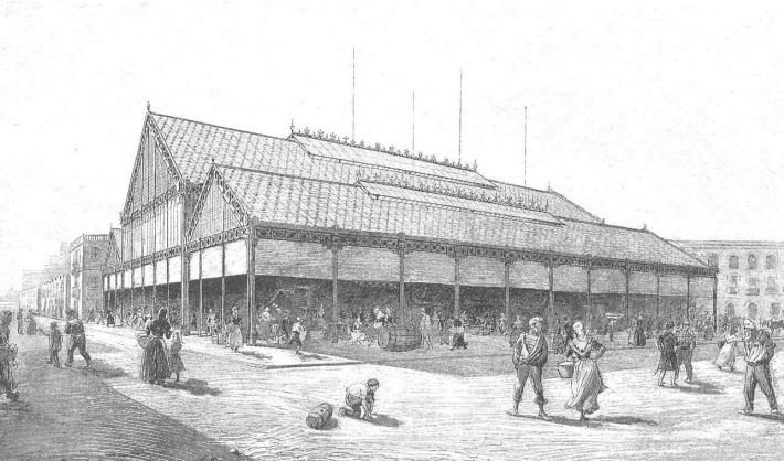 Mercat de la Barceloneta 1890