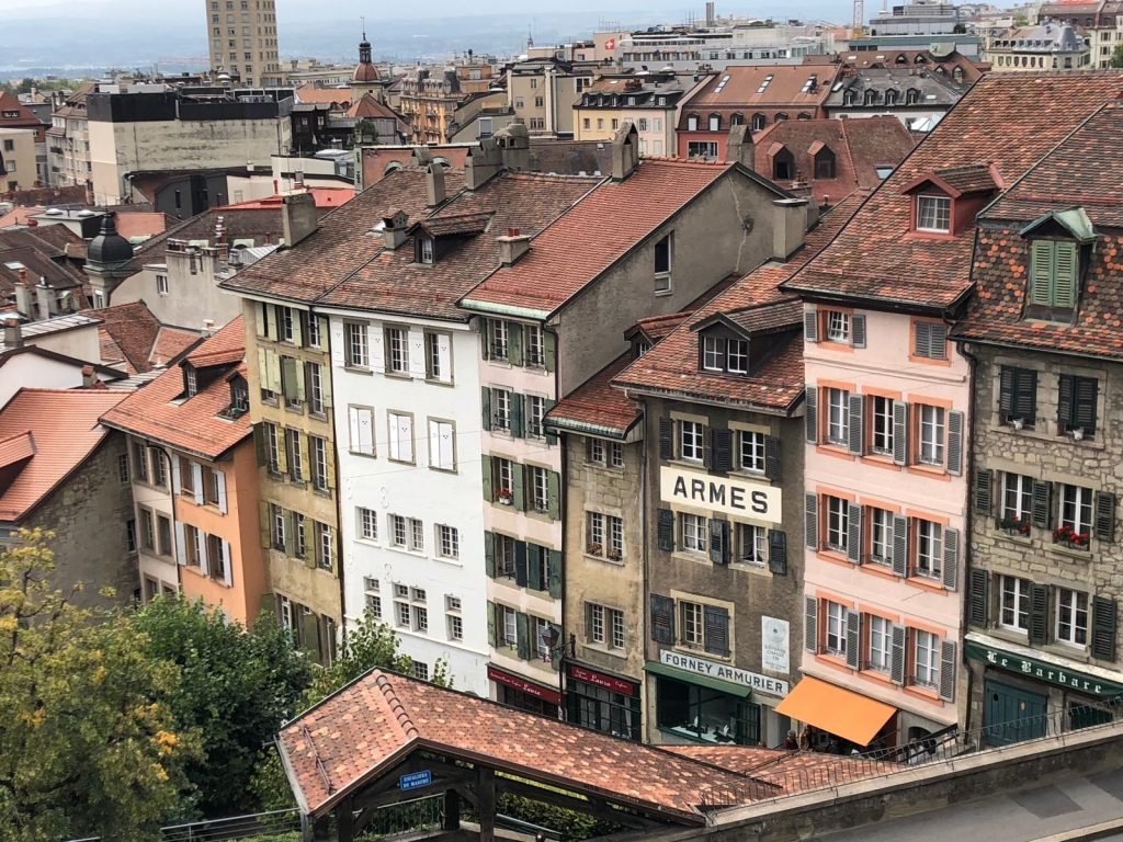 Lausanne - paisagem urbana 2 - Casal Giramundo